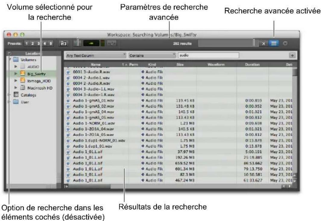 Avid Pro Tools 11.0 - Recherche avancée - 1