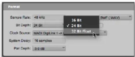 Avid Pro Tools 11.0 - Pour modifier la résolution de la session Pro Tools : - 1