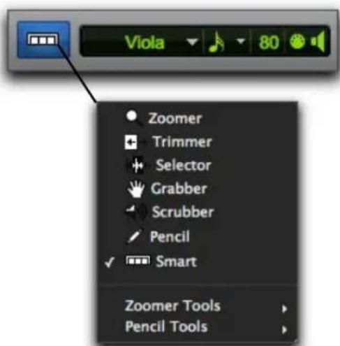 Viola Zoomer Trimmer Selector Grabber Scrubber Pencil Smart Zoomer Tools Pencil Tools