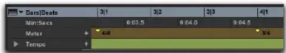 Dars|Deats 3/1 3/2 3/3 4/1 Min:Secs 0.03.5 0.04.0 0.04.5 Motor + - 3/4 Tempo +