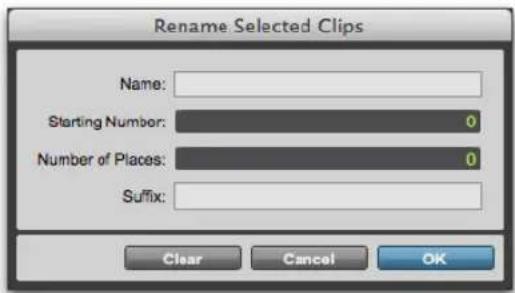 Avid Pro Tools 11.0 - Attribution automatique de noms après suppression du silence - 1