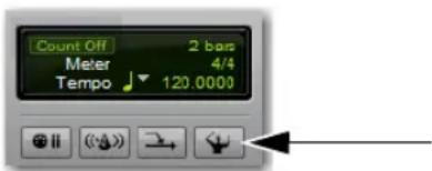Avid Pro Tools 11.0 - Pour définir le tempo manuellement à l'aide d'un clavier d'ordinateur : - 1
