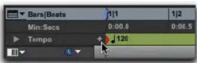 Bars|Beats 1|1 1|2 Min:Secs 0:00.0 0:00.5 Tempo 120