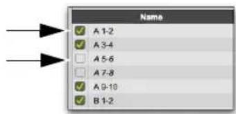 Avid Pro Tools 12.3 - Pour activer ou désactiver un chemin globalement : - 1