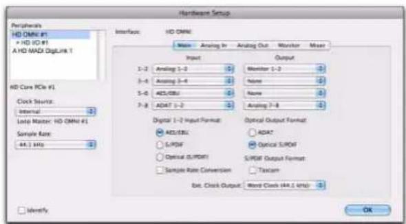 Avid Pro Tools HD 8.1 - Configuration des interfaces audio - 1