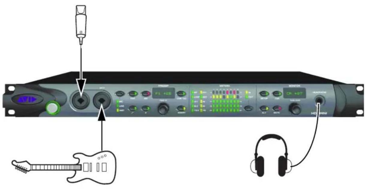Avid Pro Tools HD 8.1 - Exemple d'installation d'un studio sans console de mixage - 1