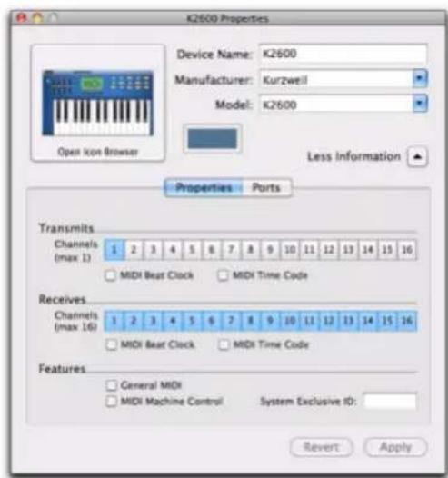 Avid Pro Tools HD 8.1 - Attribution d'un nom à un nouveau périphérique MIDI - 2