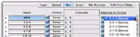 Avid Pro Tools HD 8.1 - Pour creer un nouveau bus de sortie et I'affector a un chemin de sortie : - 3
