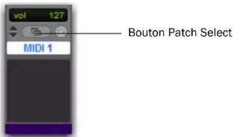Avid Pro Tools HD 8.0 - Pour Importer des noms de patch MIDI dans Pro Tools : - 2