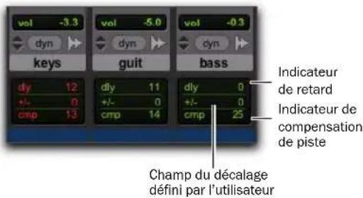 Avid Pro Tools HD 8.0 - Affichage de la compensation de retard - 1