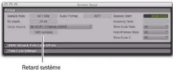 Avid Pro Tools HD 8.0 - Retard du système - 1