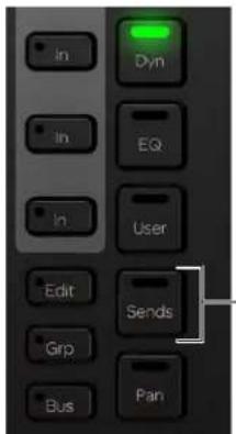 Avid Pro Tools S6 - Pour éditer les départs à l'aide du module Knob : - 1