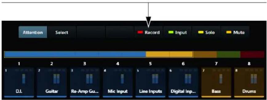 Avid Pro Tools S6 - Activation de pistes pour l'enregistrement via le module Master - 1