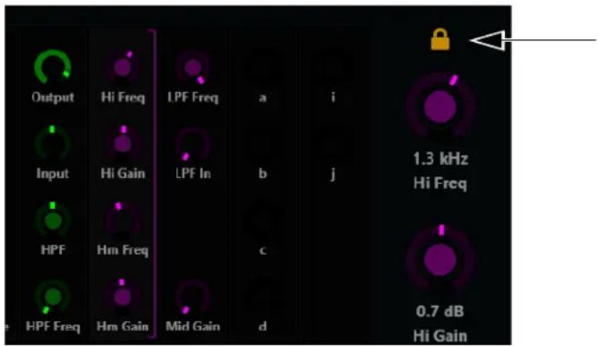 Avid Pro Tools S6 - Verrouillage des boutons - 2