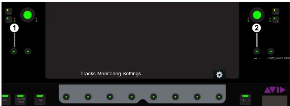 Avid Pro Tools S6 - Touches Home et Back - 3