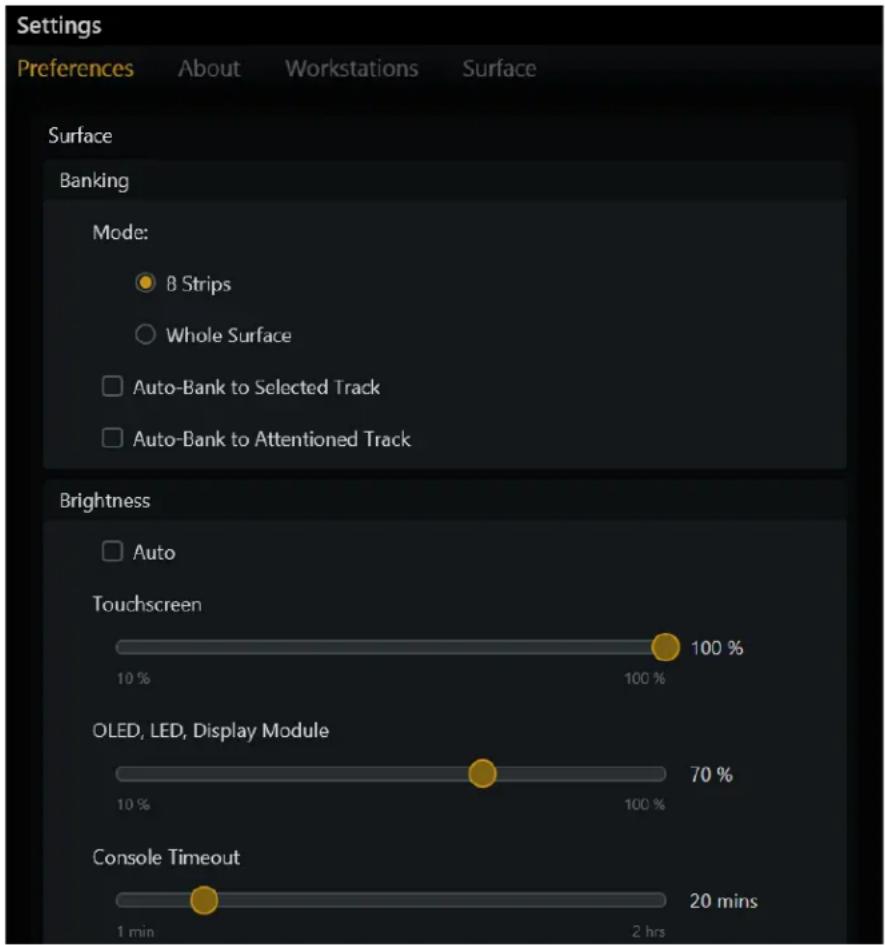 Avid Pro Tools S6 - Preferences - 1