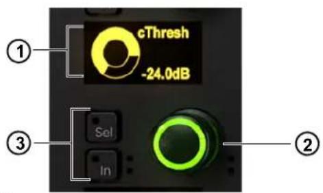 Avid Pro Tools S6 - Section du bouton - 1