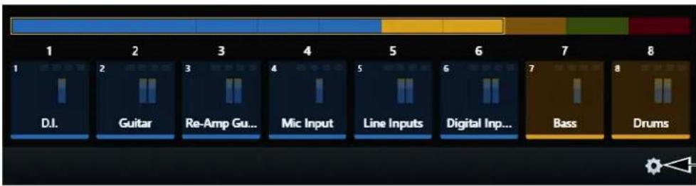 Avid Pro Tools S6 - Options du sélecteur de pistes - 1