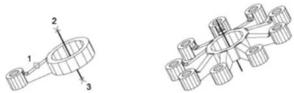 AUTODESK AutoCAD 2008 - Pour créer un réseau polaire 3D - 1