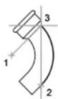 AUTODESK AutoCAD 2008 - Création d'arcs en indiquant le point de départ, le centre et l'extrémité - 2