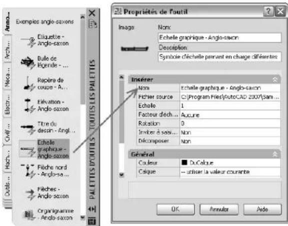 AUTODESK AutoCAD 2008 - Contrôle des propriétés des outils - 1