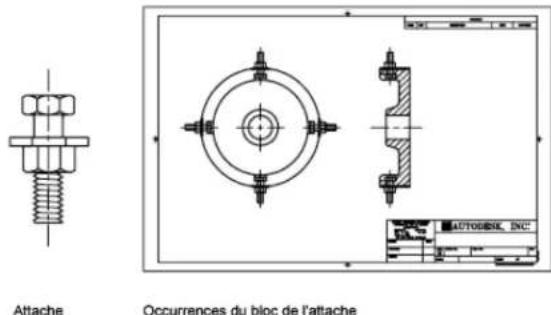 AUTODESK AutoCAD 2008 - Insertion d'un fichier dessin en tant que bloc - 1