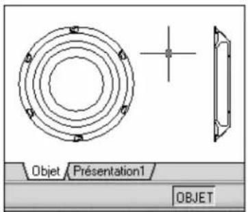 AUTODESK AutoCAD 2008 - Utilisation de l'onglet Objet - 1