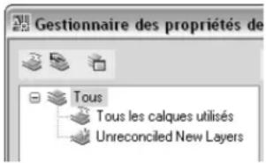AUTODESK AutoCAD 2008 - Rapprocher les nouveaux calques - 1