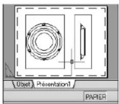 AUTODESK AutoCAD 2008 - Utilisation d'un onglet de présentation - 1