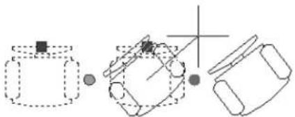 AUTODESK AutoCAD 2008 - Définition du type de point de base pour une action de rotation - 1
