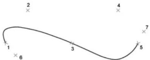 AUTODESK AutoCAD 2008 - Pour convertir une spline en désignant des points - 3