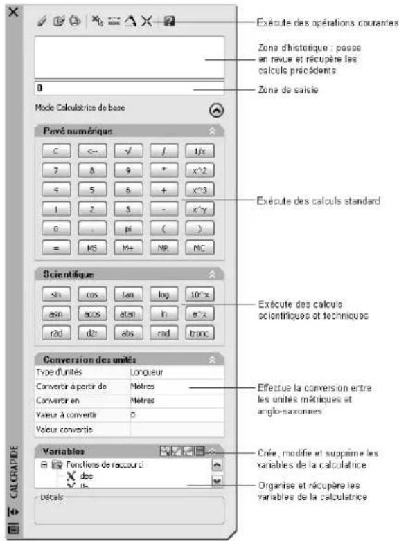 AUTODESK AutoCAD 2008 - Présentation de la calculatrice CalcRapide - 1
