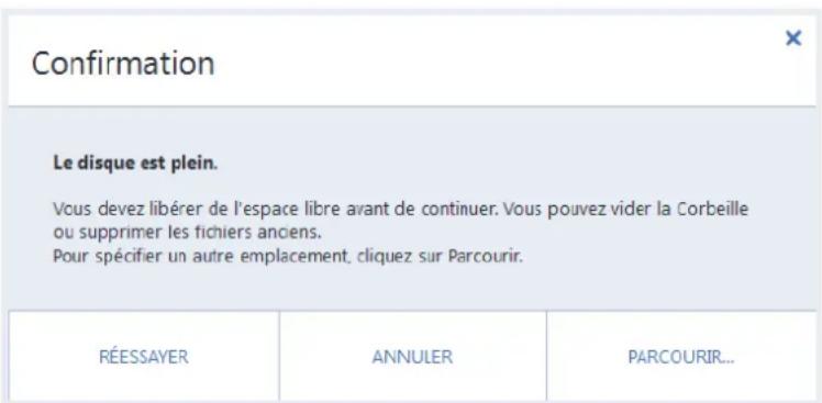 ACRONIS True Image 2017 - Fractionnement des sauvegardes à la volée - 1