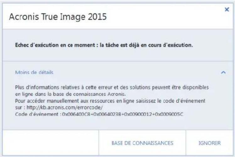 ACRONIS True Image 2017 - Pour générer un rapport système avec un support de démarrage : - 1