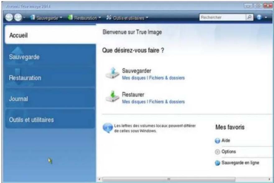 ACRONIS True Image 2017 - Pour restaurer votre système : - 1
