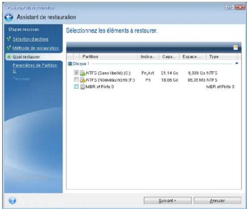ACRONIS True Image 2017 - Pour restaurer un disque système à partir d'Acronis Cloud : - 4