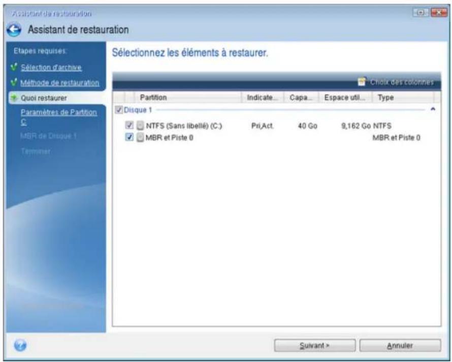 ACRONIS True Image 2017 - Exemple de restauration vers un système UEFI - 2