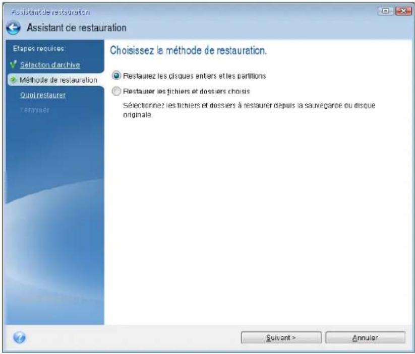 ACRONIS True Image 2017 - Pour restaurer votre système : - 2