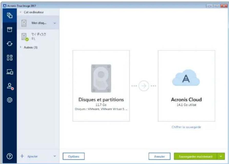 ACRONIS True Image 2017 - Pour sauvegarder des partitions ou des disques : - 1