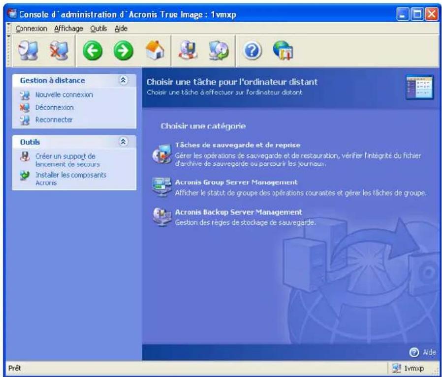 ACRONIS True Image Echo Enterprise Server - Connexion à un ordinateur distant - 2
