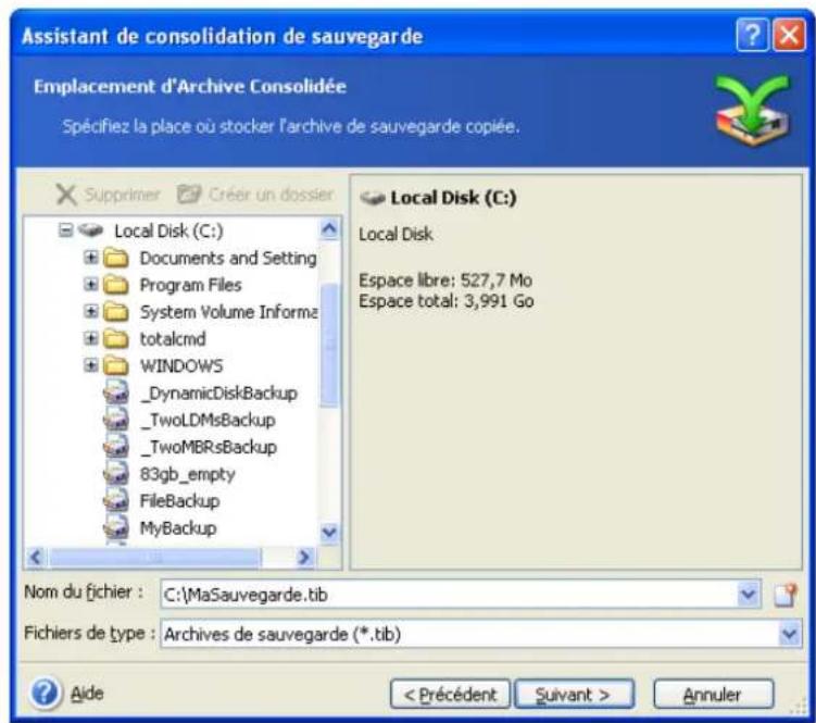 ACRONIS True Image Echo Enterprise Server - Consolidation de sauvegardes - 4