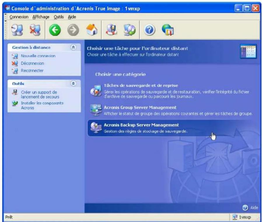 ACRONIS True Image Echo Workstation - Installation et configuration d'acronis backup server - 3