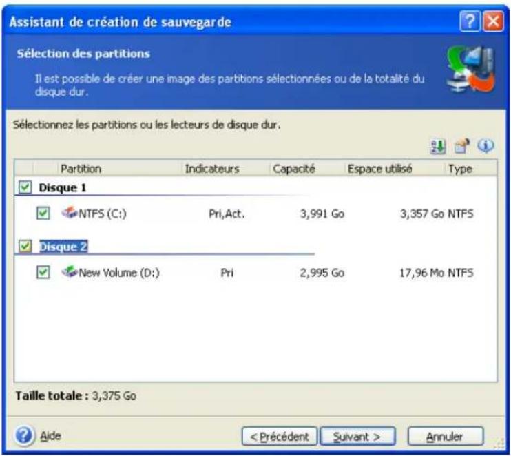 ACRONIS True Image Echo Workstation - Sauvegarde de disques et partitions (sauvegarde d'image) - 1