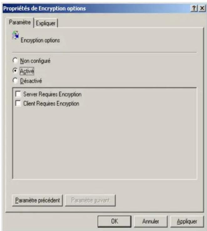 ACRONIS True Image Echo Workstation - Options de chiffrement - 1