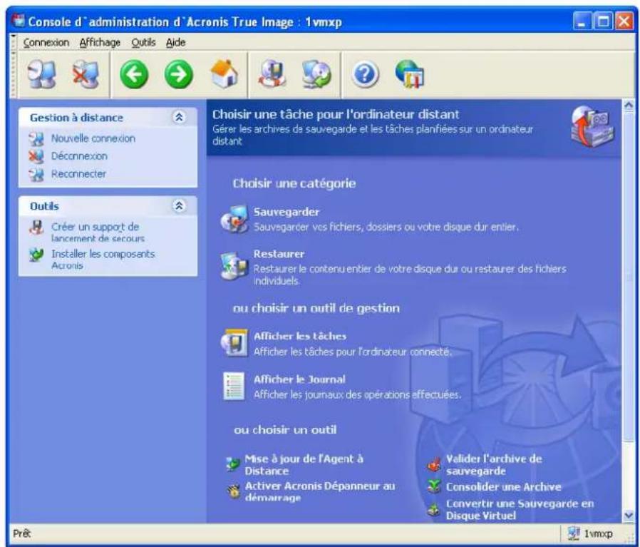 ACRONIS True Image Echo Workstation - Tâches de sauvegarde et de restauration - 1