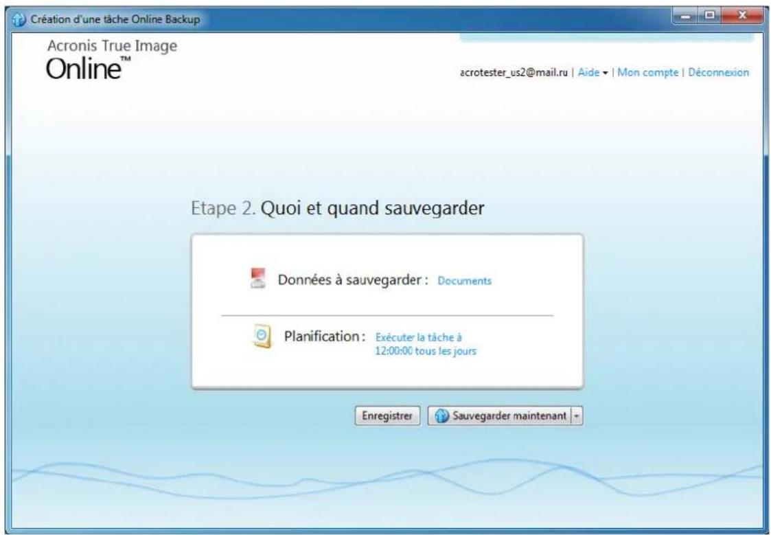 ACRONIS True Image Online - Configuration d'Acronis True Image Online sur un nouvel ordinateur - 1