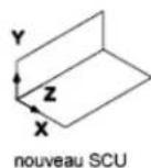 AUTODESK AutoCAD 2009 - Pour redéfinir les axes du planXY - 2