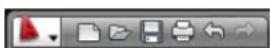 AUTODESK AutoCAD 2009 - Barre d'outils d'accès rapide - 1