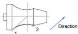 AUTODESK AutoCAD 2009 - Création d'arcs en indiquant le point de départ, l'extrémité et la direction ou le rayon - 2