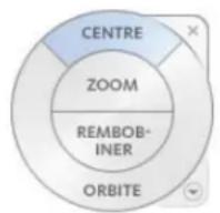 AUTODESK AutoCAD 2009 - Disque de visionnage d'un objet - 1